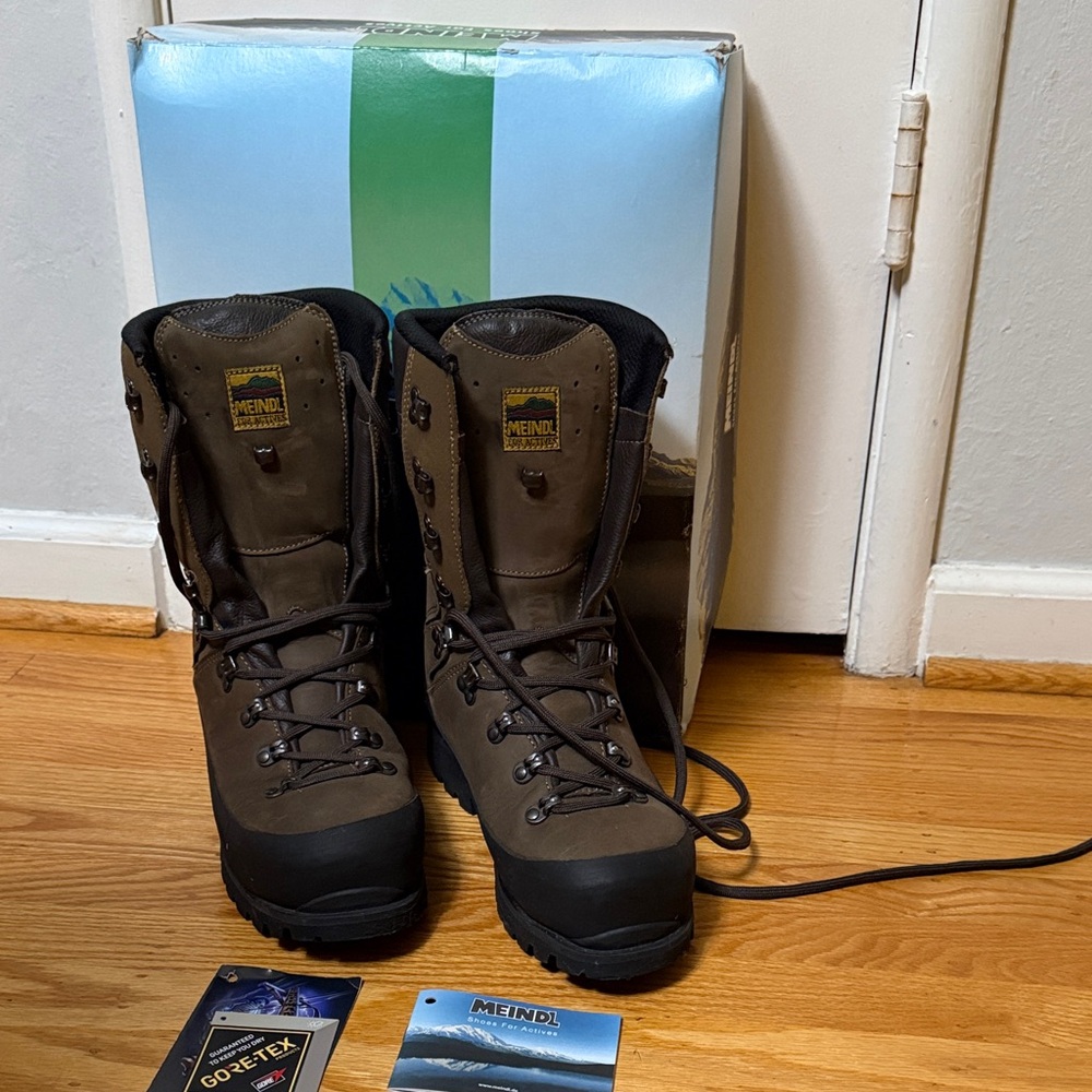 10" MEINDL EUREKA STEEL TOE LINEMAN